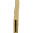 thumbnail image 4 of Ekena Millwork 3"W x 18"D x 24"H Carmel Rough Cedar Woodgrain TimberThane Knee Brace, Primed, 4 of 6