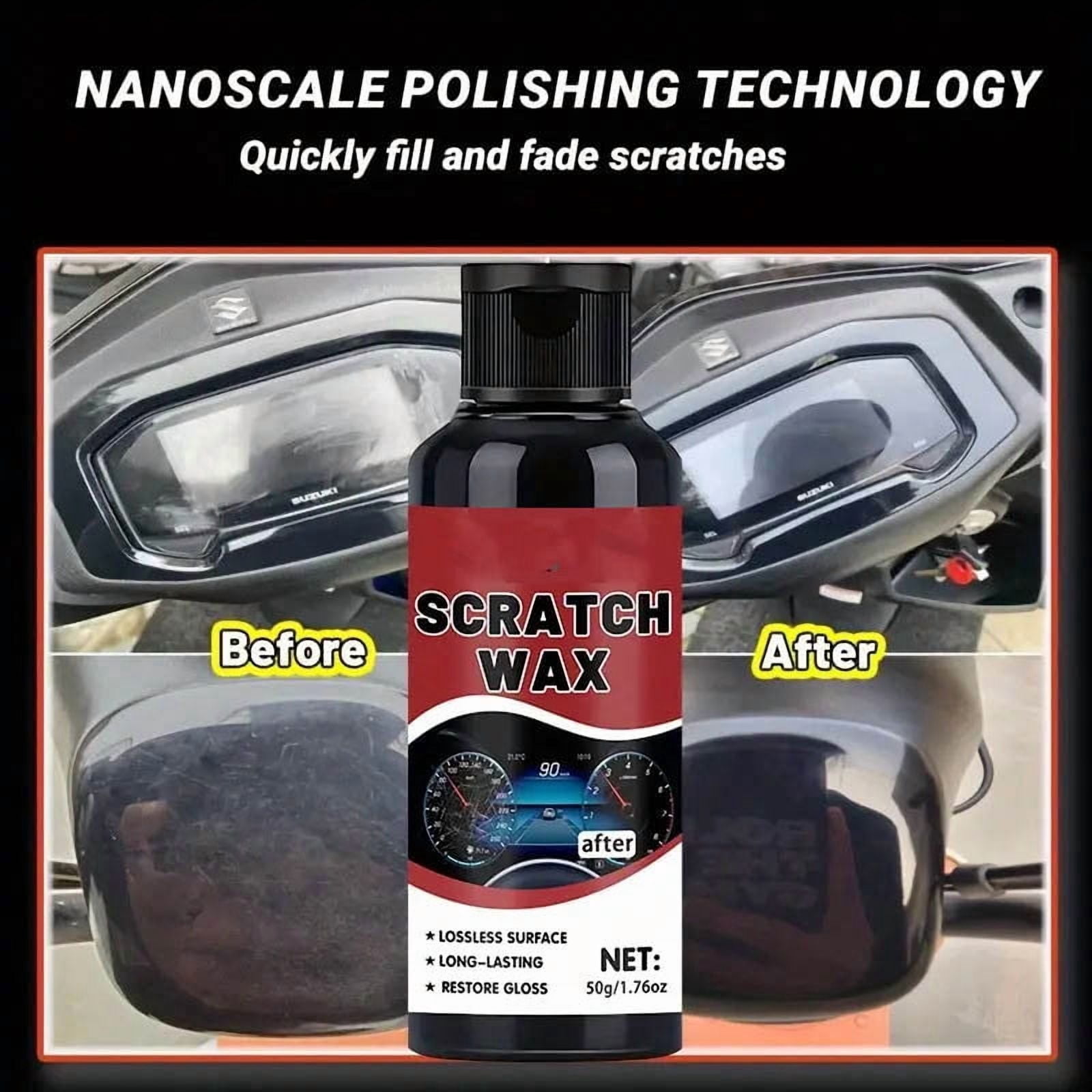 UNLLLL Scratch Repair Wax for Car, Car Scratch Remover, Car Scratch Repair Paste Polishing Wax, Car Paint Scratch Remover and Restorer, for Light Scratches, Oxidation, Water Spots