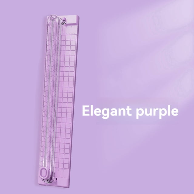 Hexang Paper Cutter Paper Trimmer With & Side Ruler Portable Straight Edge Cutter For Scrapbooking Craft Paper Photos Label Cardstock