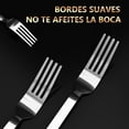 thumbnail image 3 of 6 Piezas Tenedores de Acero Inoxidable 19.5 cm Plateado - Utensilios de Mesa, 3 of 7
