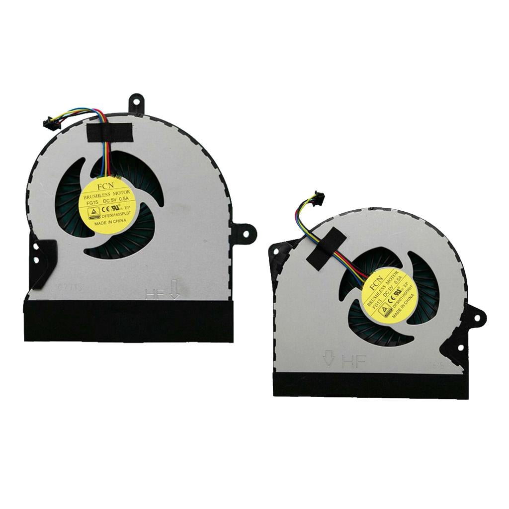 Wzmzjy 2pcs CPU Cooler Laptop Cooler Notebook Cooler Replacement Parts For ASUS G751