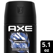 AXE Body Spray Deodorant for Long Lasting Odor Protection Phoenix Deodorant for Men Formulated Without Aluminum, 5.1 oz Twin