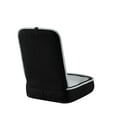 thumbnail image 2 of Loungie Daron Foldable & Portable Mesh Floor Chair, Grey, 2 of 7