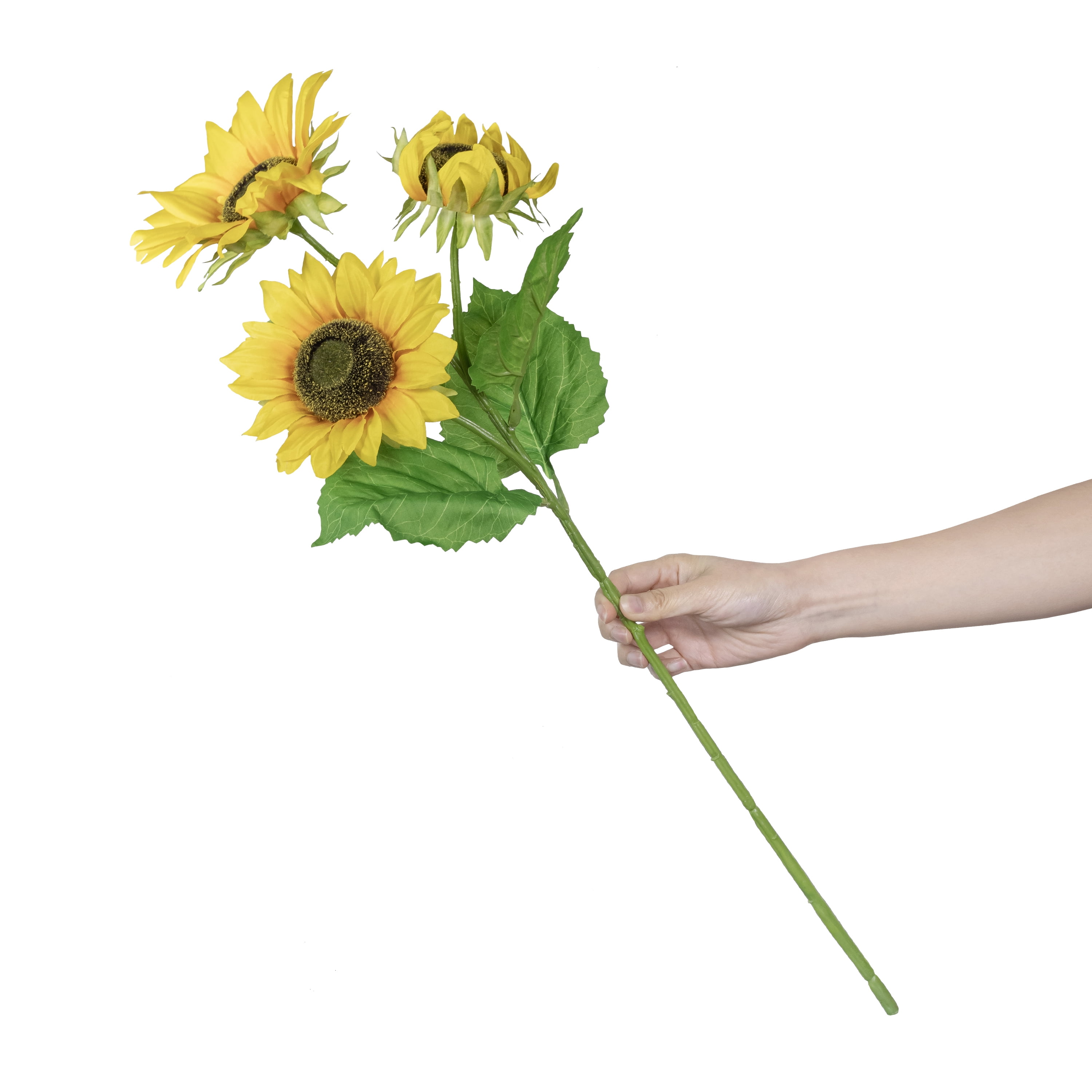 Mainstays Artificial Silk Yellow Sunflower Indoor Bouquet