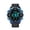 Blue, variant on Mens Digital Sports Watch Dual Time Countdown Waterproof Stopwatch LED Screen Military Wrist Watches for Men-Black