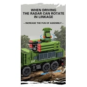 SEMBO 207202 Warfare - Armored Rocket Launcher S1 Building Block Set