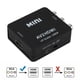 thumbnail image 4 of Adaptador de escalador compatible con AV a HDMI Convertidor de video compuesto HD Compatible con RCA a HDMI (negro), 4 of 9
