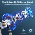 thumbnail image 2 of RHEA- Wireless Earbuds Bluetooth Headphone Sport, 50H Carbon Black, 2 of 6