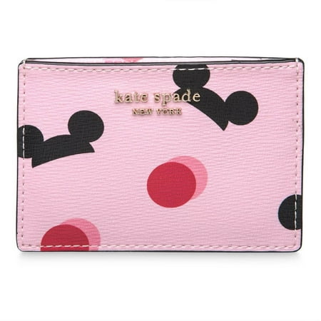 Disney Mickey Mouse Ear Hat Credit Card Case Pink Kate Spade New York New w