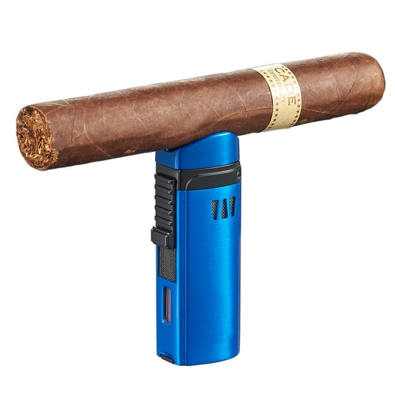 Visol Denali Blue Triple Flame Cigar Lighter