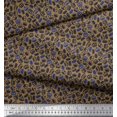 thumbnail image 2 of Soimoi Poly Georgette Fabric Crown Victorian Style Print Fabric by The Yard 52 Inch Wide, 2 of 3