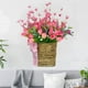 thumbnail image 5 of Corona de flor de tulipán artificial | Cesta de flores de imitación primavera verano de 40 cm | Decoración para colgar en la pared de la puerta del hogar | Decoración del lugar de la boda en, 5 of 9