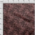 thumbnail image 3 of oneOone Cotton Silk Maroon Fabric Abstract Floral Craft Projects Decor Fabric Printed By The Yard 42 Inch Wide, 3 of 5