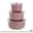 Pink, variant on 3-Piece Wheat Straw Nesting Bowls with Lids Leak-Proof Microwave and Freezer Safe Set in Gray Pink Blue White