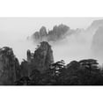 thumbnail image 3 of Zhang, Yan 18x13 Black Modern Framed Museum Art Print Titled - Huangshan, 3 of 5