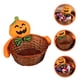 thumbnail image 1 of 2 PCS Home Decor Doll Fruit Decoration Bowl Halloween Ghost Candy Basket Home Decor Hand-Woven Party Decoration Home Supplies, 1 of 5