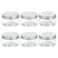thumbnail image 1 of Uxcell 6 PCS 3 Estilos Latas de Aluminio Huecas 3.4oz/100ml Latas Ambientadoras Recipientes con Tapas Huecas Tarros Redondos para Almacenamiento en Viajes Aéreos, 1 of 6