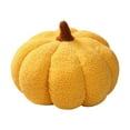 thumbnail image 1 of Almohadas de calabaza de Halloween, lindo cojín en forma de 3D, decoración del hogar de Halloween, juguetes de peluche, almohada rellena para sala de Amarillo, 1 of 8