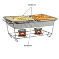 thumbnail image 4 of TigerChef 0026-CATERSET Catering Set Serving Dishes for Parties Includes Chafer Pans Set and Disposable Serving Utensils, Spoons and Tongs for Parties and Events Birthday, Holidays, picnics, Wedding, 4 of 6