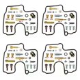 thumbnail image 3 of unique Suzuki GSX-R600 V GSXR600V 1997-2000 Carburetor Repair Kit GSX-R 600 GSX-R600 Carb Plunger Diaphragm Float Rebuild Parts, 3 of 5