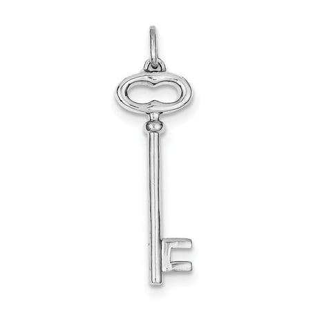 - Sterling Silver Key Pendant QP1533 (2.19 grams | 40MM x 11MM)