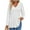 B-Solid White, variant on Fall Blouses for Women Long Sleeve V Neck Peplum Tunic Tops Casual Babydoll Flowy T Shirts