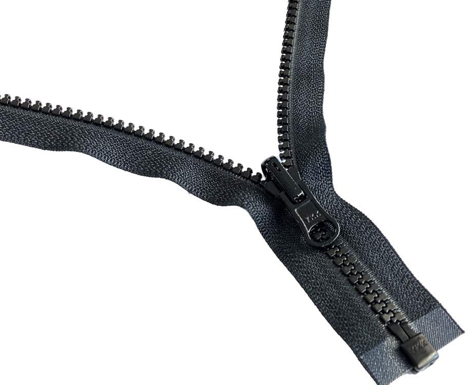1 Zipper/ Pack 26\ Vislon Zipper ~ YKK #5 Molded Plastic Sport Zipper ~ Separating 540 Lake Green