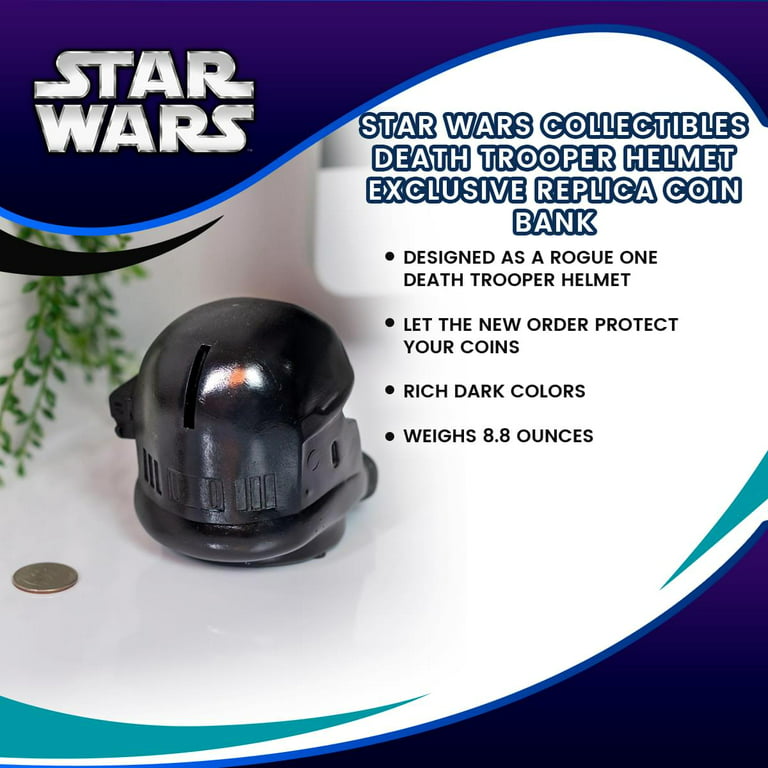 Star Wars Collectibles Death Trooper Helmet Exclusive Replica Coin Bank