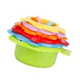 thumbnail image 2 of 6 uds., Tazas de baño apilables para niños, coloridos animales marinos con forma de bañera, ducha, juguetes apilados Inevent WJ3531-00B, 2 of 7