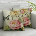 thumbnail image 3 of HENGT Farmhouse Decorative Throw Pillow Covers Vintage Flower Pillows Cover  Floral Outdoor Cushion Case Pillow Cases for Sofa Couch Living Room Bed Indoors Home Decor, 3 of 5