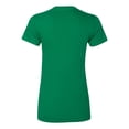thumbnail image 2 of Tee-Shirt en Jersey Fin pour Femmes, P, Vert Kelly, 2 of 2
