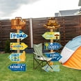 thumbnail image 6 of 20PCS Happy Father's Day Sign Party Decor Blue Decorations Outdoor Signs ,11.8x9.8in, 6 of 7