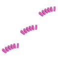 thumbnail image 4 of Transemion Pants Hangers Clips Convenient To Fashionable Appearance Strong Resistance Clothes Hangers Clips pink 3Set, 4 of 6