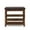 Vintage_24", variant on GZXS 24" Entryway Shoe Rack Bench with Hidden Storage, PU Leather Upholstered Seat, Rubberwood Frame, 3-Tier Adjustable Shelves, Supports up to 400 lbs (Brown)