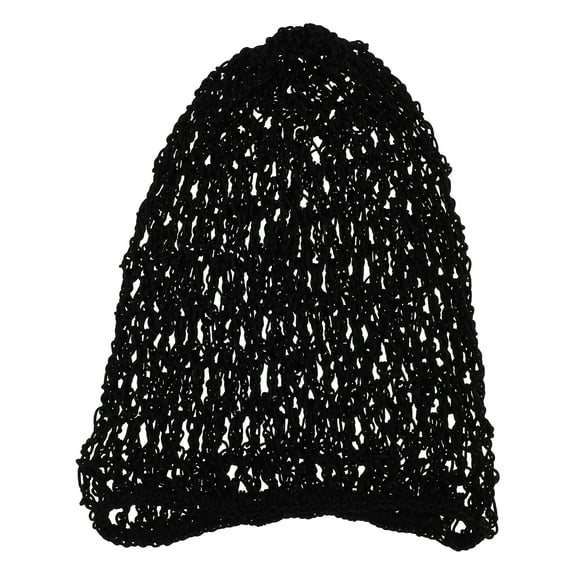 Breathable Mesh Crochet Hair Net for Long Hair - 3pcs