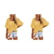 thumbnail image 4 of Minnieouse Blusa de mujer de manga corta plisada estampada pulóver camisa playa vacaciones escuela señoras primavera verano ropa Type12 NO12, 4 of 6