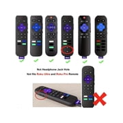 Roku Remote Case 3 Pack, Battery Cover for TCL Roku Smart TV Steaming Stick Remote, Silicone Sleeve Television Remote Cover Glow in The Dark