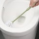 thumbnail image 5 of Juego de cepillo de inodoro verde, limpieza del baño, almacenamiento compacto, 5 of 6