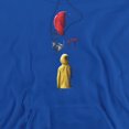thumbnail image 2 of IT Red Balloon Unisex Adult Pull-Over Heather Hoodie, X-Large, Royal, 2 of 4