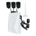 thumbnail image 3 of Smart Home Energy Monitor, Settable 3 Phases 4 Wires Pluggable Card Ring Real Time Electricity Monitor 2.4GHz External Antenna 90-380VAC  for Homes, 3 of 7