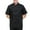 Black, variant on Chef Top Patch Pocket Single-breasted Stand Collar Buttons Short Sleeves Catering Restaurant Unisex Plus Size Chef Uniform Cooking Clothes