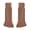 Brown, variant on 1 Pair Coral Fleece Toe Socks Winter Thick Warm Five Finger Split-Toe Floor Socks Plush Sleep Socks Non-Slip Mid-Calf Socks for Home