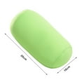 thumbnail image 6 of Fusipu Memory Foam Pillow Cylindrical Pillow with Built-in Foam Particles Microbead Roll Pillow for Neck Head Back Support Stuffed Sofa Cushion for Home, 6 of 8