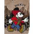 thumbnail image 2 of Mickey Mouse Toddler Boys Plush Fleece Half Zip Sweatshirt, Sizes 12M-5T, 2 of 3