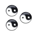 thumbnail image 1 of Eight Diagram Shaped Brooch for Women Made of Zinc Alloy Durable Lightweight 3PCS, 1 of 5