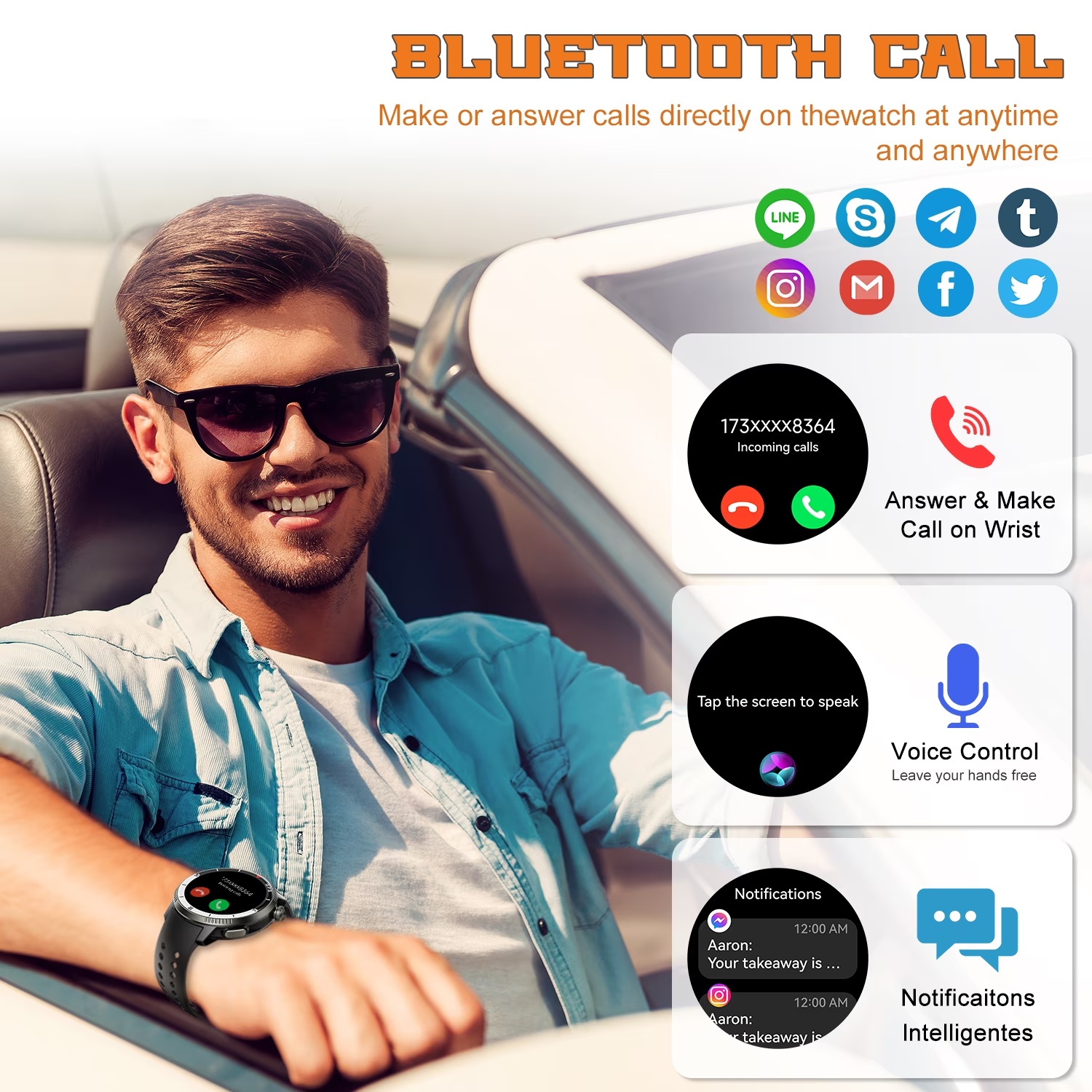 Btootos GPS Smart Watch with AMOLED Display, 1.43", 170+ Sports Modes photo 7
