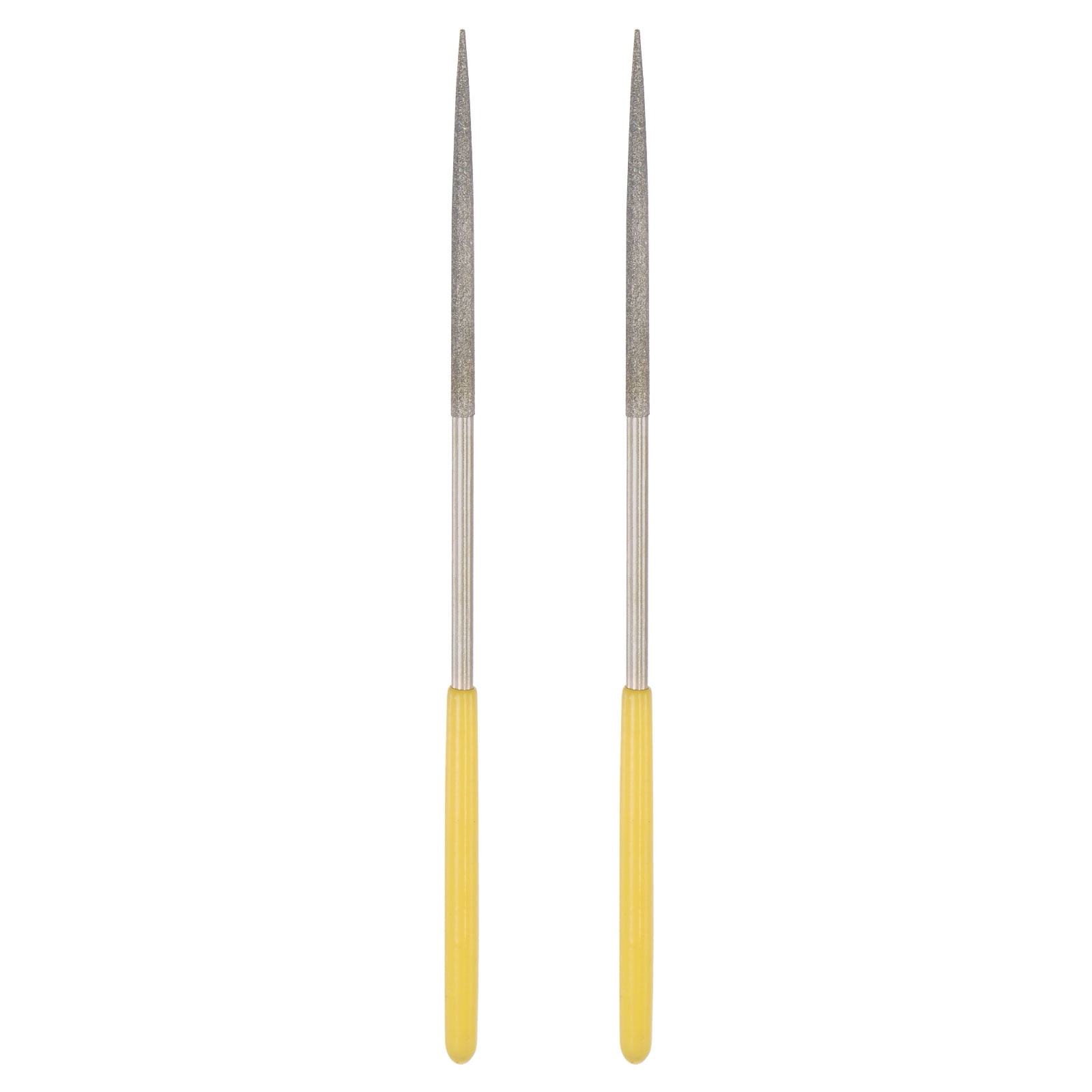 Unique Bargains 3mm x 140mm Round Diamond Needle Files Hand Tool for ...