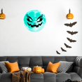 thumbnail image 3 of Adhesivo de pared redondo y luminoso con forma de luna para habitación infantil, ideal para Halloween. mueca 5, 3 of 8
