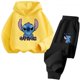 thumbnail image 2 of Ropa de niñas kawaii, sudadera de Lilo Stitch, sudadera de algodón de anime, sudadera con capucha para niños, niñas y niños, sudadera de manga, camisetas casuales para bebés, mono de camión, 2 of 5