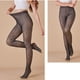 thumbnail image 5 of Leggings extragrandes de 220 g para mujer con forro polar y pantalones capri de poliéster., 5 of 7